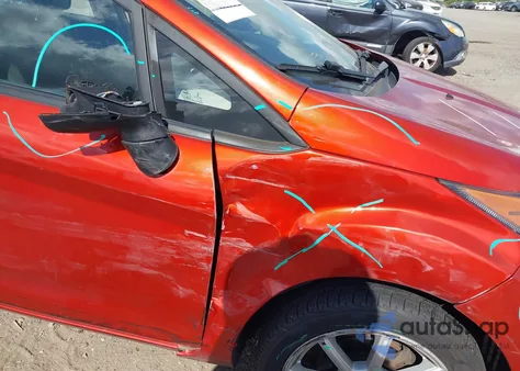 2018 Ford Fiesta Se из США, поврежденный, VIN 3FADP4EJ8JM120025